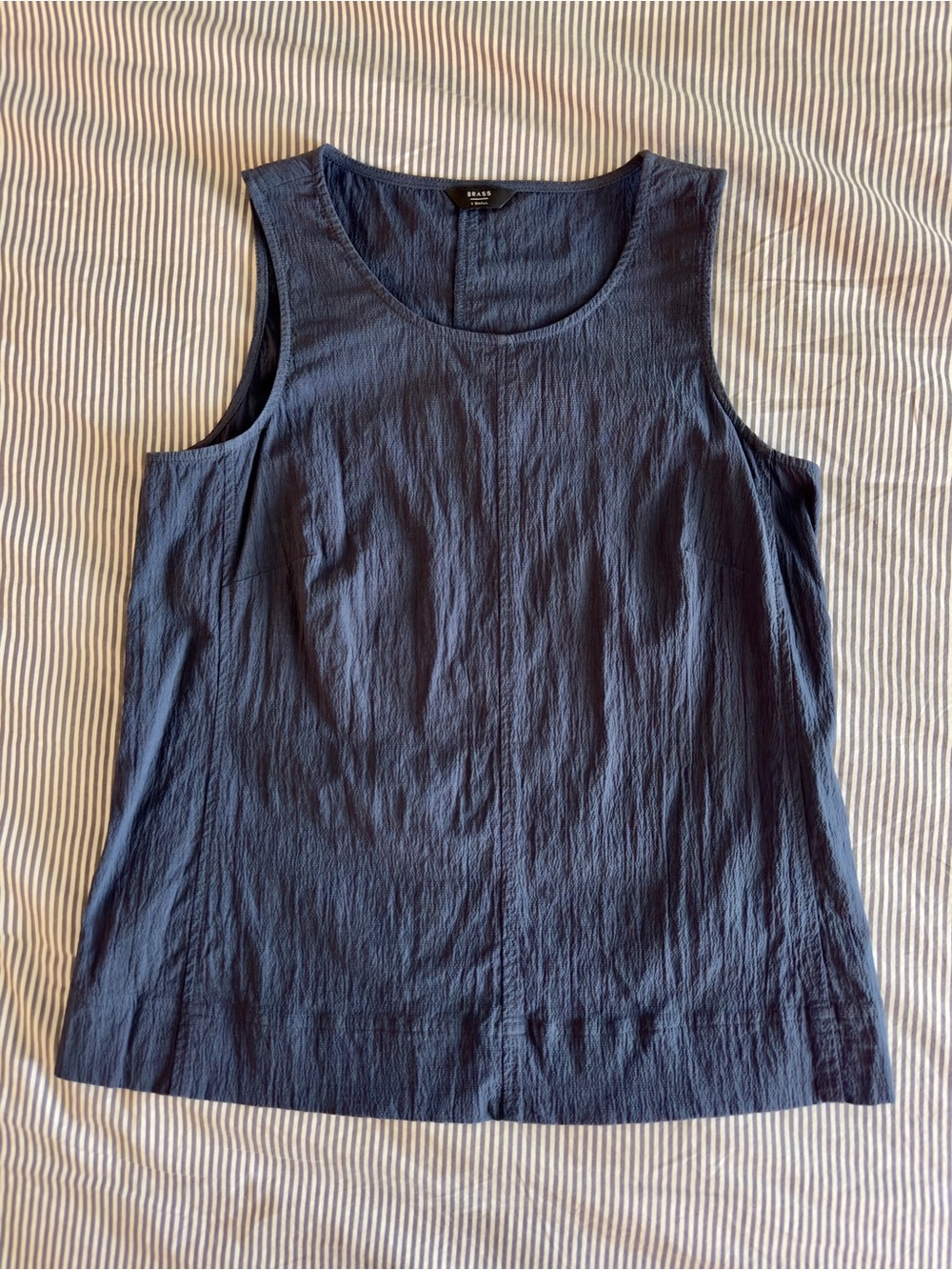 Brass Clothing — The Swing Top in Anchor Blue
